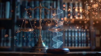 The intersection of law and genetics.