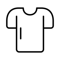tshirt icon line vector design illustration template