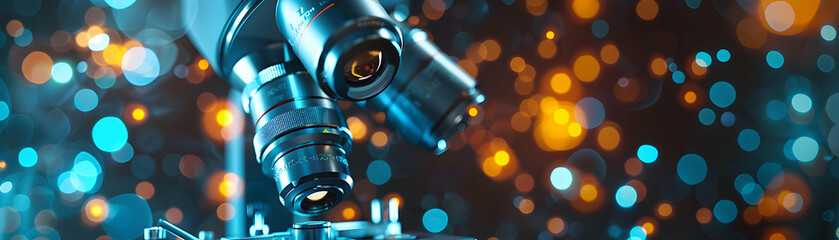 Microscope Symbol with Copy Space for Research Projects   A Symbolic Representation of Academic Research  Discovery Processes   Ideal for Visualizing Science Projects   Photo Stoc