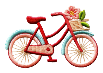 PNG Bicycle vehicle wheel red.