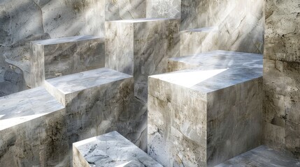Abstract Marble Geometric Structures