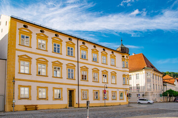 eichst&auml;tt, beautiful summer city view, germany architecture