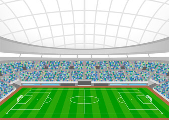 ドーム型サッカースタジアム © AQ-taro Images