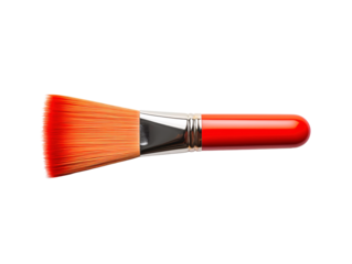 a close up of a paint brush