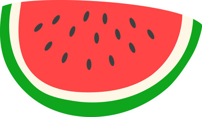 slice of watermelon 일러스트