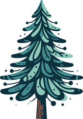 vector christmas tree