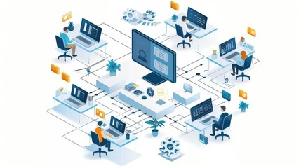 Virtual project management platform