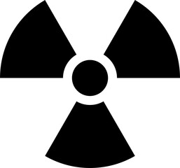 Radiation Warning Sign PNG