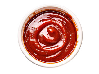 a bowl of red sauce