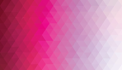 Abstract geometry triangle pink color mosaic texture background pattern..
