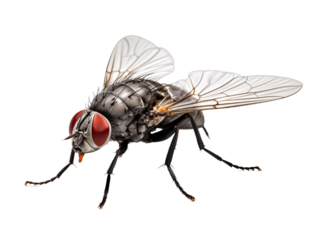 a close up of a fly