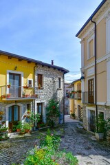 Obraz premium The village of Pietrelcina, Italy.