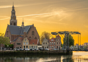 Harbour of Maassluis, South Holland, The Netherlands