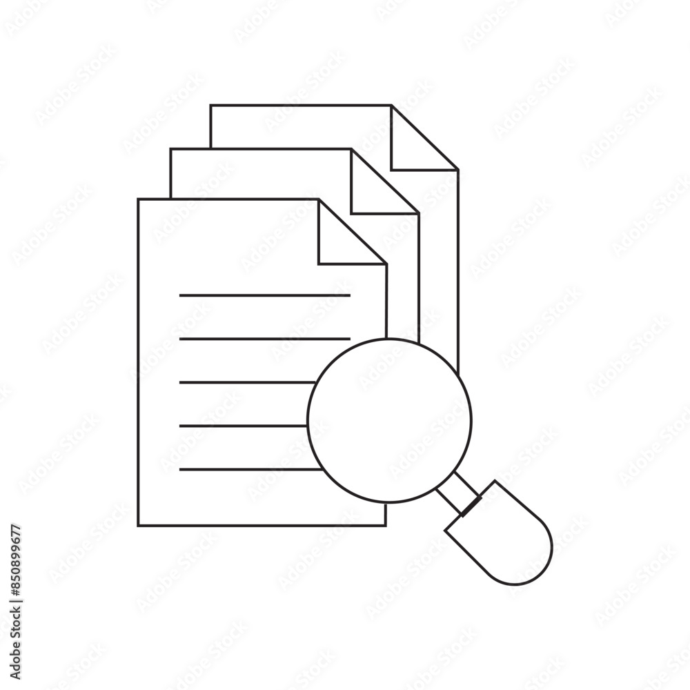 Poster document file vector icon design
