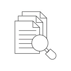 File Icon. Vector stock illustration.