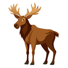 Hyena vector illustration, cute animal vector illustration, Hyena illustration vector, cute Hyena cartoon illustration