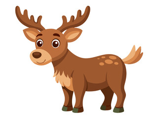 Hyena vector illustration, cute animal vector illustration, Hyena illustration vector, cute Hyena cartoon illustration