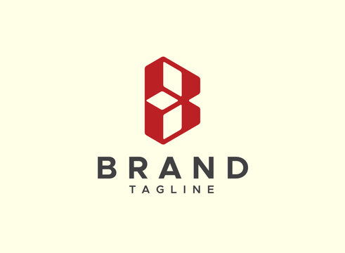 Introducing the Letter B Box Logo Design, this logo design used for b letters, cube, boxes, abstract, modern, package, hexagon, shop, store, cubes, square, text, monogram, bb logos for business