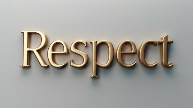 Honor and Appreciation symbol created in 3D Calligraphy.