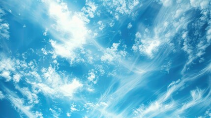 Background of clear blue sky