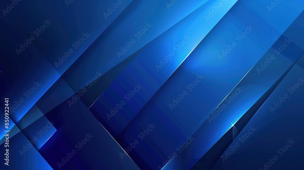 Poster blue background. dark blue abstract background geometry shine and layer element vector for presentat