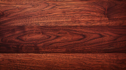 Naklejka premium Smooth Cherry Wood Surface with Rich Dark Grain Texture