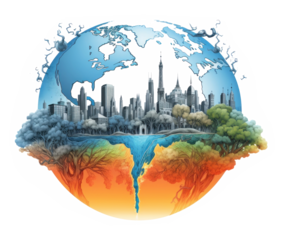 PNG Climate change landscape outdoors drawing.