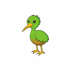Fototapeta premium Kiwi bird Vector Illustration svg file