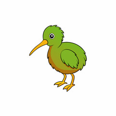 Kiwi bird Vector  Illustration svg file