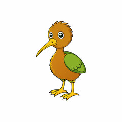 Kiwi bird Vector  Illustration svg file