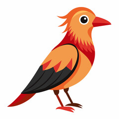 Beautiful Bird vector artwork illustration svg