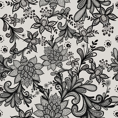 Seamless tropical pattern with jungle leaves . Trendy summer background. Exotic seamless background.