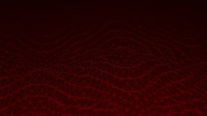 3d wireframe made in blender