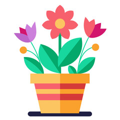 flower in a pot