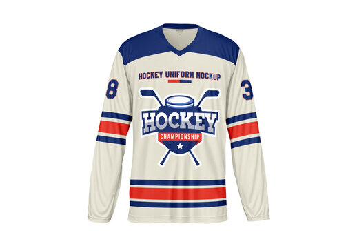Hockey Jersey Mockup