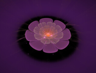 Imaginatory fractal abstract background Image