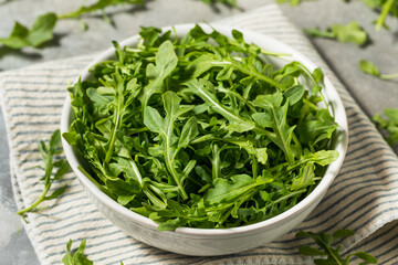 Organic Raw Green Arugula Rocket