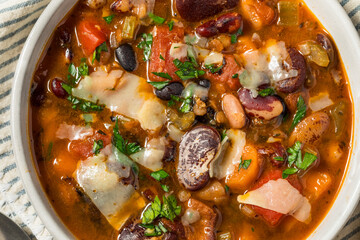 Healthy Homemade 15 Bean soup