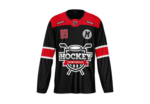 Hockey Jersey Mockup
