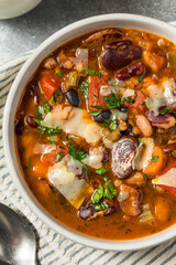 Healthy Homemade 15 Bean soup