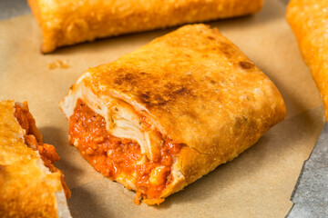 Chicago Style Pizza Puff Pocket