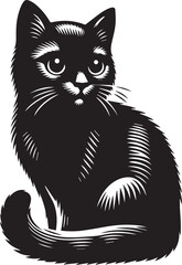 black and white vector