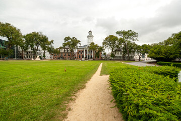 Obraz premium Independence Square (Onafhankelijksplein), Paramaribo, Suriname, South America
