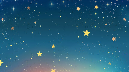 Fototapeta premium Fantasy starry abstract background