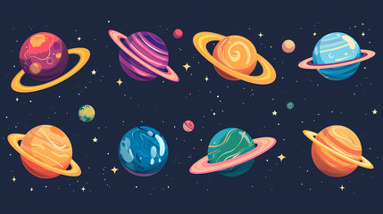 planet universe illustration