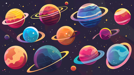 planet universe illustration