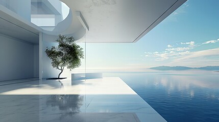 Fototapeta premium Beautiful arch design landscape