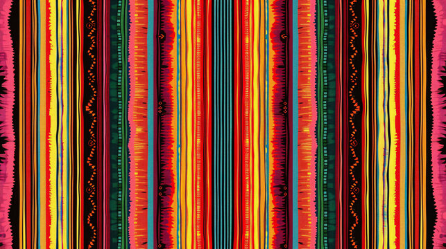 Handmade traditional guatemalan design fabric 