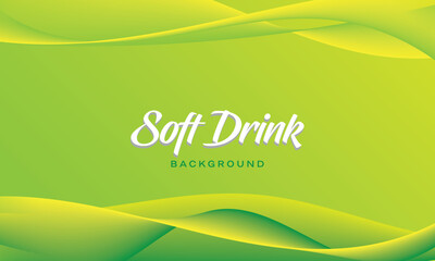 Vector background with cool refreshing theme for soft dring lables, social media cover and all digital or printing media