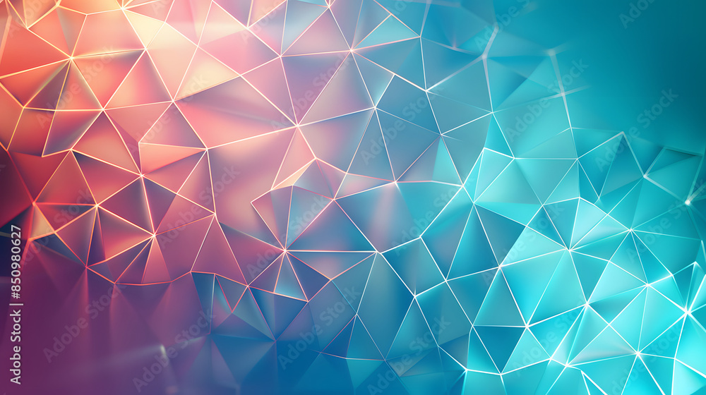 Poster abstract background with a geometric pattern of triangle shapes. graphic design element
